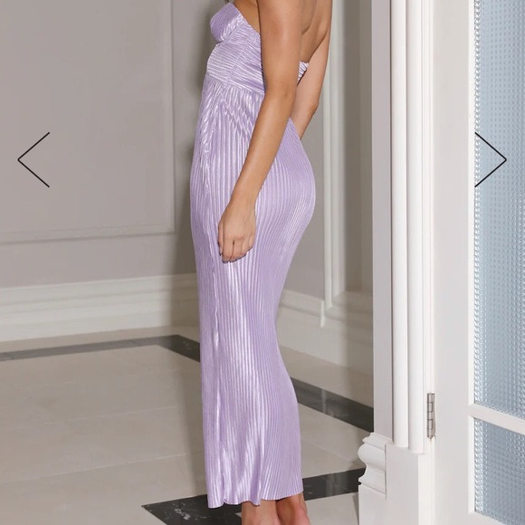 CHASE THE BLUES MAXI DRESS LILAC- HELLO MOLLY - Picture 3 of 8